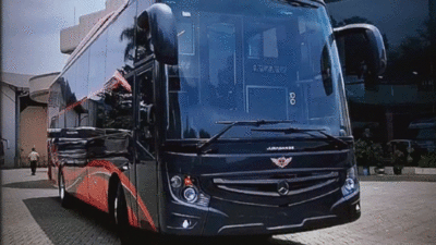 PO Juragan 99 Trans Luncukan Bus Baru Buatan Karoseri Morodadi Prima