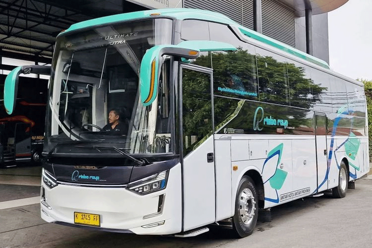 Armada baru PO Rimba Raya. (Instagram @Laksanabus)