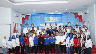 Foto bersama di sela Muskot KORMI Kota Medan