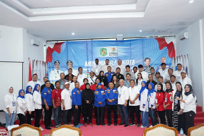 Foto bersama di sela Muskot KORMI Kota Medan