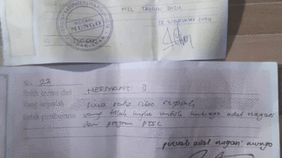 Dugaan Pungli Pembuatan Sertifikat PTSL di Nagari Mungo, Warga Dikutip Biaya Hingga Rp750 Ribu, Akhirnya Dikembalikan, Persoalan pun Selesai