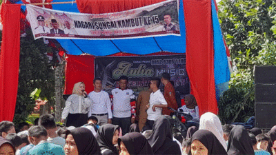 Peringatan hari ulang tahun (HUT) Nagari Sungai Kambut ke-15 dilaksanakan, Senin (9/12/2024)