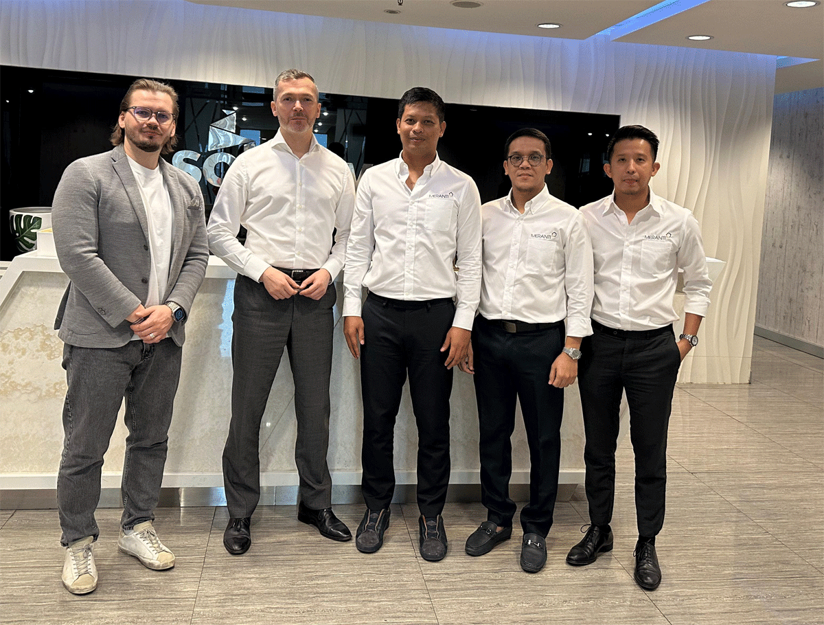 Jajaran manajemen PT Tambang Meranti Mulia Sejahtera (TMMS) dan BKM part of Aquila Group