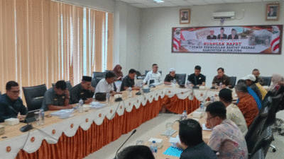 Pertemuan jajaran pemkab dengan DPRD Sijunjung