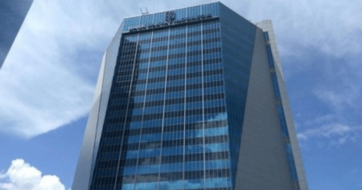 Kantor pusat Bank Rakyat Indonesia.