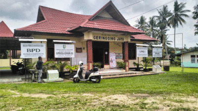 Kantor Pemerintah Desa Geringging Jaya, Kuansing, Riau
