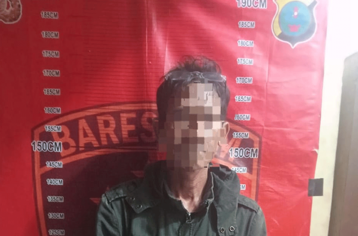 Pelaku pencurian yang diamankan polisi