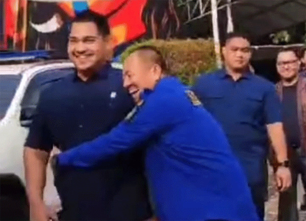 Baharuddin Siagian Bersama Menpora Dito