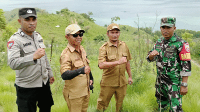 Lurah Labuan Bajo turun ke Toro Bembe untuk memastikan berita terkait pembongkaran portal.