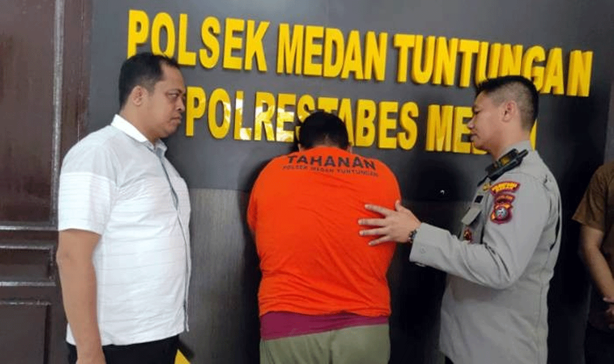 Pelaku pencurian yang diamankan polisi