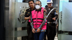 Pejabat yang ditahan Kejaksaan Agung dalam kasus korupsi yang ditaksir merugikan negara Rp1.000 triliun. (Kompas.com)