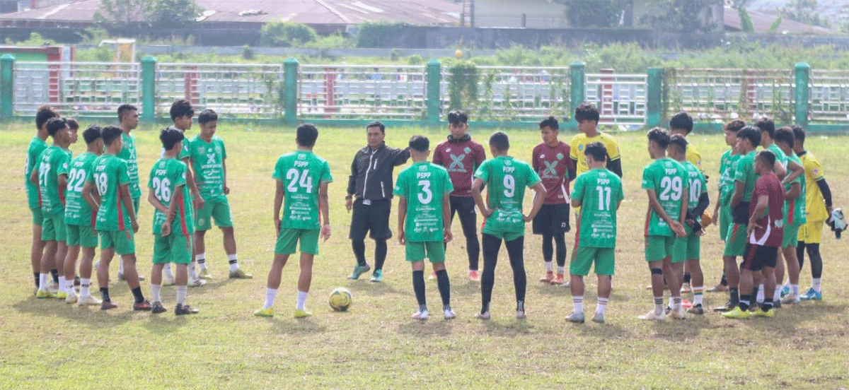 Skuad PSPP Padang Panjang di Liga 4 Sumbar. (kominfo)