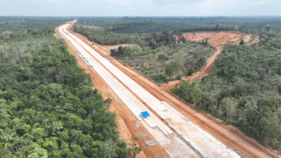 Gak Kenal Efisiensi Anggaran, Jambi Makin Melangkah Maju Bangun Tol, Waktu Tempuh 3 Jam Hanya Menjadi 30 Menit