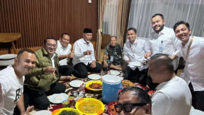 Dijamu Gubernur Mahyeldi, Wali Kota Sawahlunto Makan Malam Bersama Gubernur Maluku dan Jawa Timur