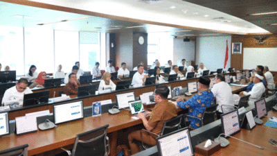 Rapat Kementerian Agraria dan Tata Ruang/Badan Pertanahan Nasional (ATR/BPN) bersama Kementerian Pekerjaan Umum (PU) dan Pemerintah Provinsi (Pemprov) Jawa Barat