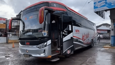 Salah satu armada bus MPM