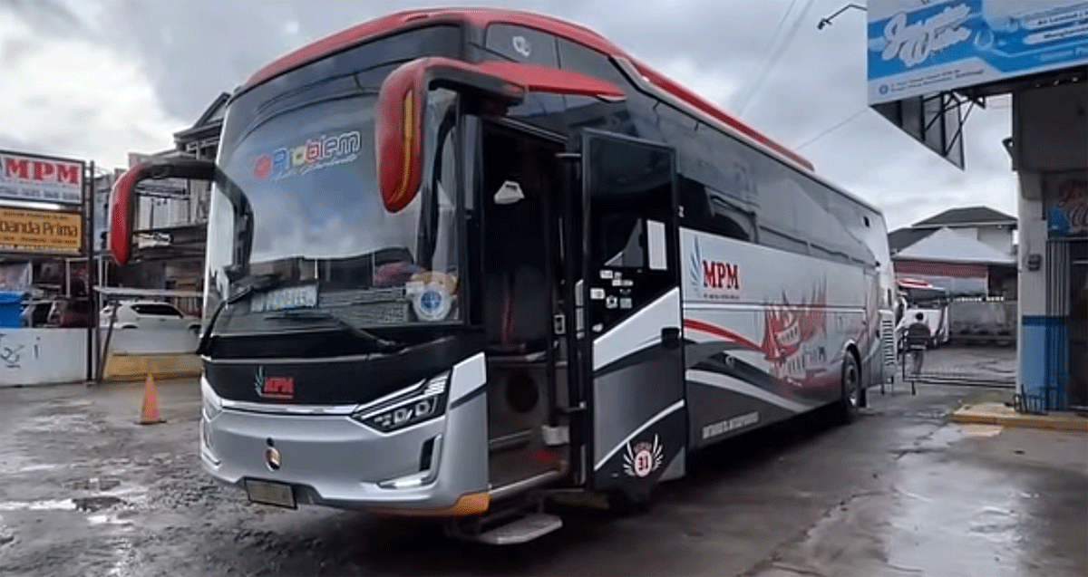 Salah satu armada bus MPM