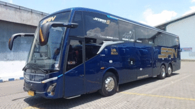 Bus baru PO Siliwangi Antar Nusa. (Adiputro)