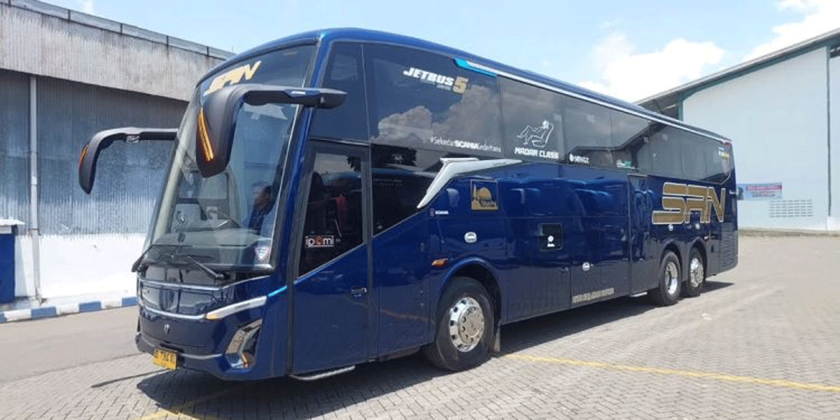 Bus baru PO Siliwangi Antar Nusa. (Adiputro)