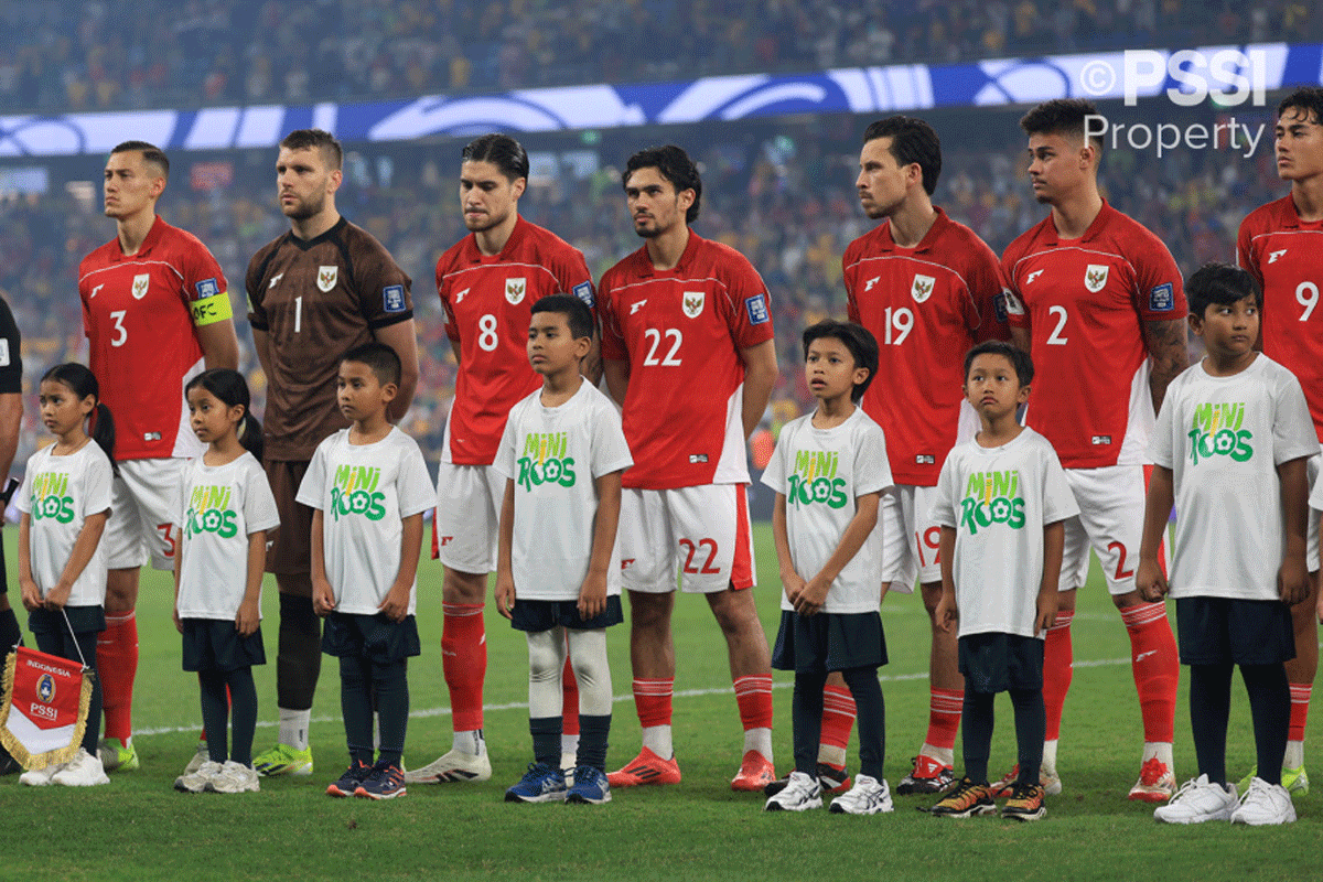 Pemain tim nasional Indonesia.