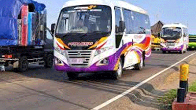 Bus Putra Simas. (Instagram)