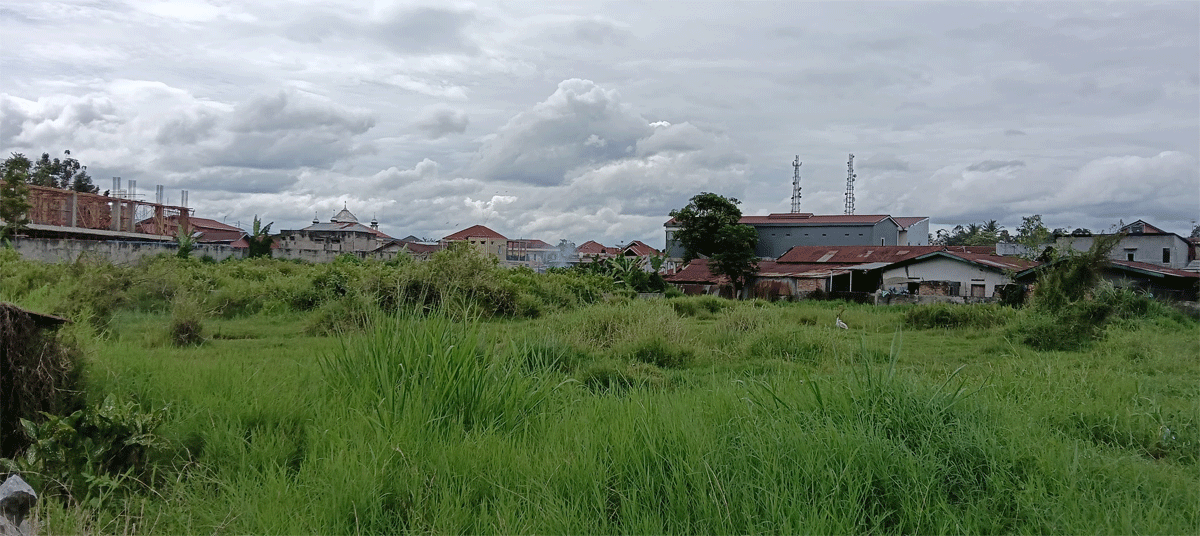 Lokasi yang dijanjikan untuk dibangun rumah