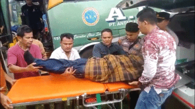 Penumpang Bus ALS Ditemukan Meninggal di Dharmasraya, Petugas Gabungan Gerak Cepat