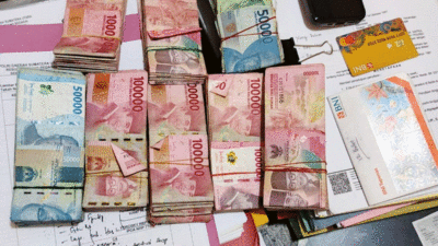 Barang bukti yang diamankan polisi