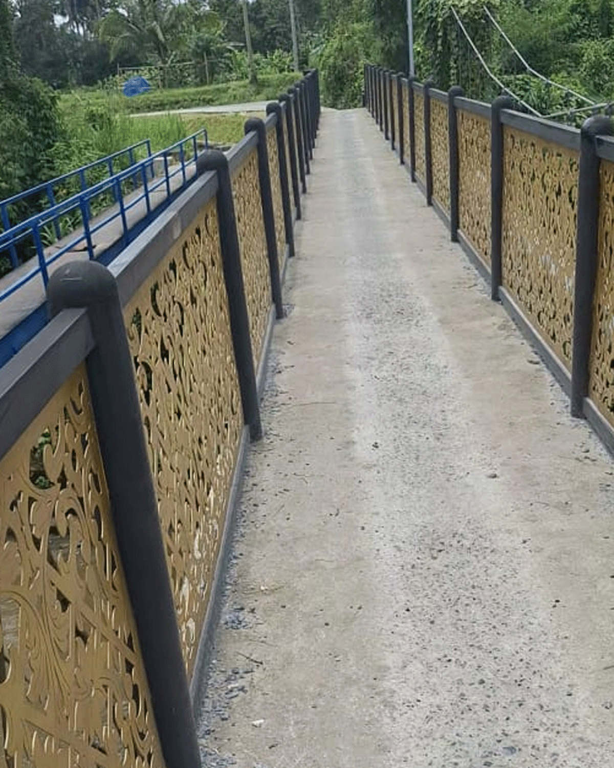 Jembatan konseng di Payakumbuh.