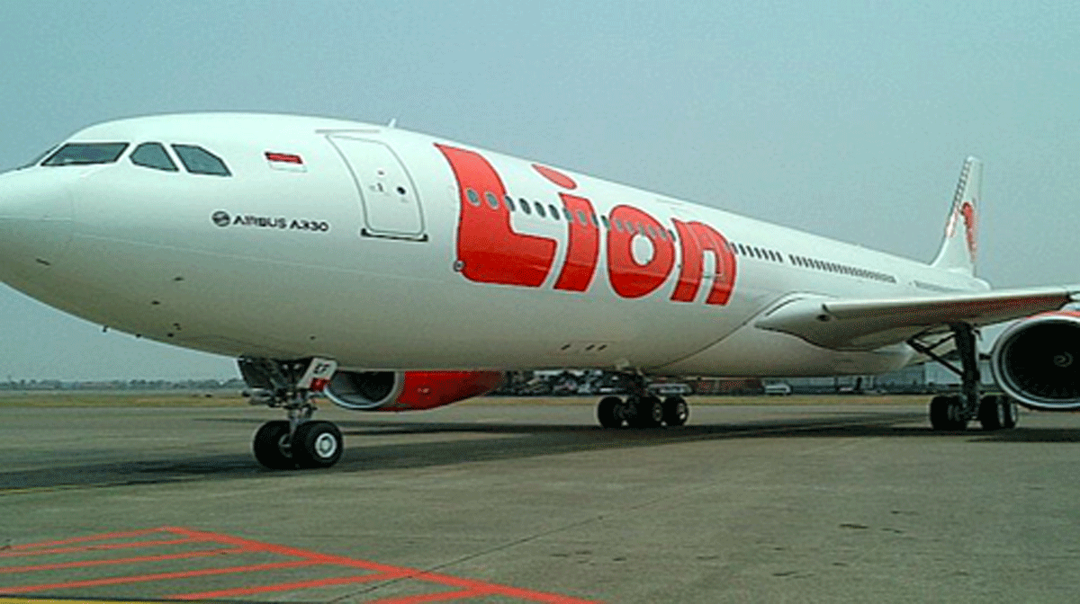 Pesawat Lion Air jenis Airbus A-330