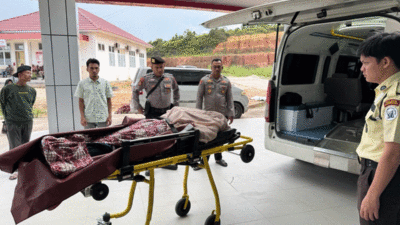 Gunakan Ambulan RSUD Sungai Dareh, Jenazah Penumpang Bus ALS Diantar ke Deli Serdang