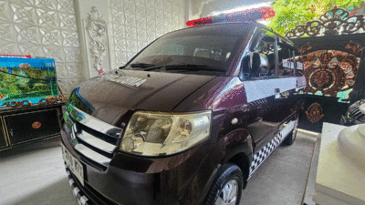 Ambulan dari perantau untuk masyarakat di kampung halaman. (Prokopim)