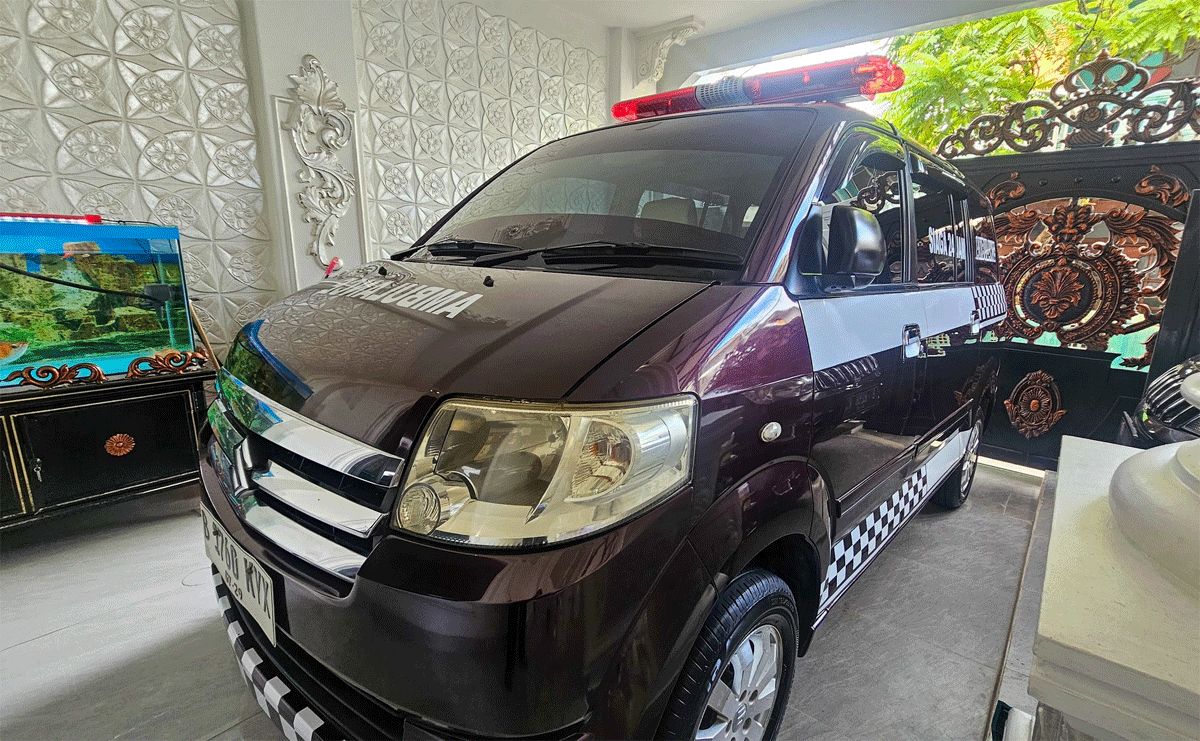 Ambulan dari perantau untuk masyarakat di kampung halaman. (Prokopim)