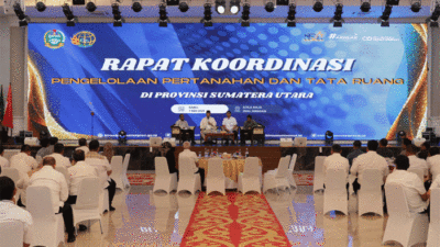 Rakor Menteri ATR dengan pemda se-Sumatera Utara