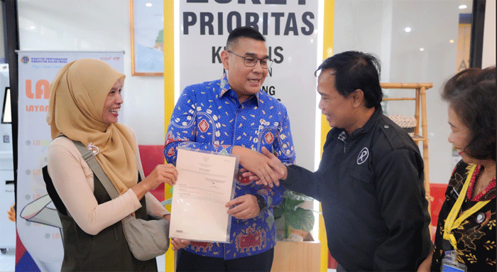 Kunjungi Kantah Kabupaten Kulon Progo, Wamen Ossy sosialisasikan keunggulan sertipikat elektronik ke masyarakat