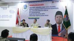 Menteri Nusron Beri Pengarahan di Kepri, Kepala Kantor Harus Jadi Duta Informasi ATR/BPN
