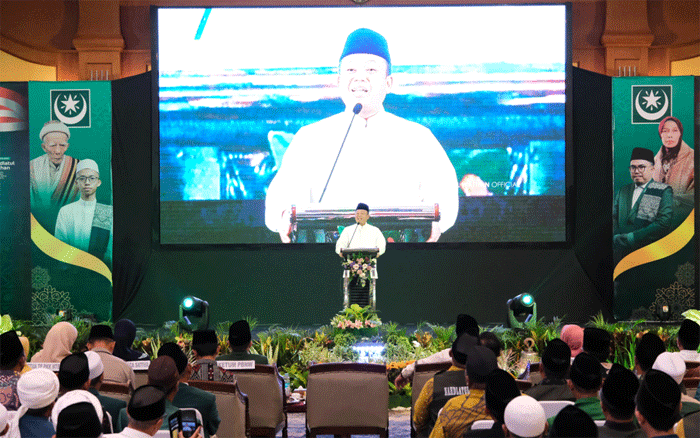 Menteri Nusron sampaikan sambutan