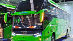 Puspa Jaya Rilis Lima Bus Baru, Gunakan Bodi Legacy SR3 dari Laksana