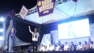Ustaz Abdul Somad (UAS) beri ceramah pada tabligh akbar di Kabupaten Buteng