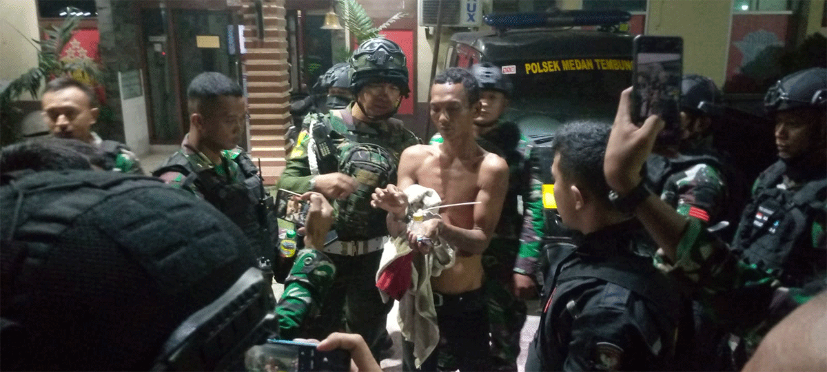 Warga yang diamankan