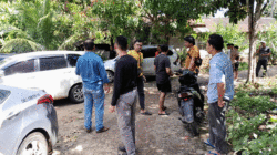 Penyesalan Selalu Datang Terlambat, Pelaku Penganiayaan Anak Tiri di Dharmasraya Menangis Saat Digiring Polisi