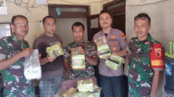 Barang bukti berupa sabu yang diamankan.