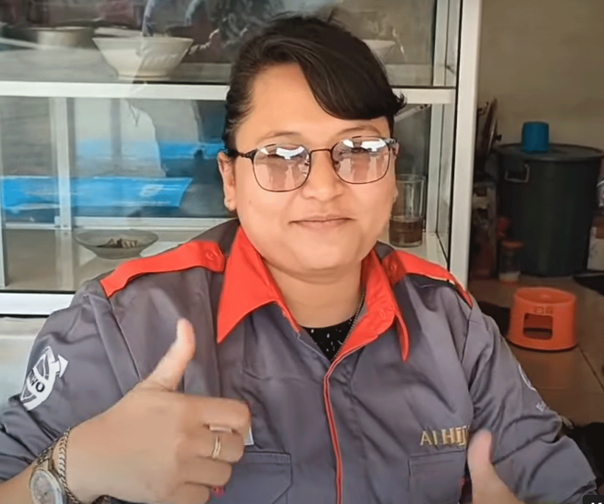 Mbak Monic, sang driver Al Hijrah