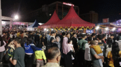 Malam Puncak Peringatan Jadi Kota Gunungsitoli Ke-347 Dipadati Ribuan Warga