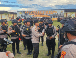 Polda Riau Miliki Tim RAGA, Kapolres Kampar Beri Semangat pada Anggota