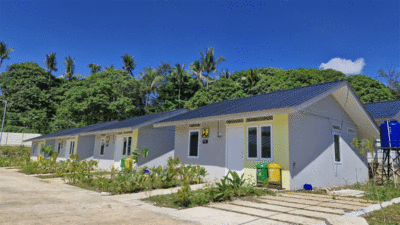 Rumah baru bagi korban galodo Marapi. (Prokopim)