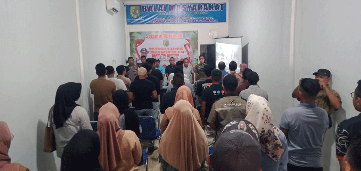 Dalam upaya mendorong pertumbuhan ekonomi dan pemberdayaan masyarakat, Pemerintah Desa Pekan Tanjung Beringin resmi membentuk Koperasi Merah Putih melalui Musyawarah Desa Khusus (Musdessus) yang digelar di Aula Balai Masyarakat, Kecamatan Tanjung Beringin, Jumat (23/5/2025).