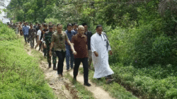 Tinjau Jalan Rusak di Kampung Lebuh Telentam, Bupati Bungo Sampaikan Kabar Gembira