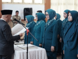 Lantik Tim Penggerak PKK Kabupaten Bungo, Ini Pesan Bupati Dedy Putra