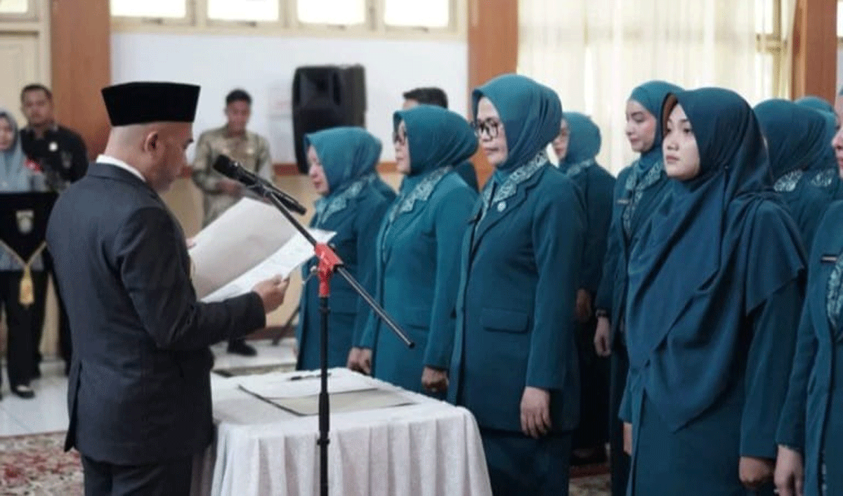 Bupati Dedy Putra lantik Tim Penggerak PKK Kabupaten Bungo